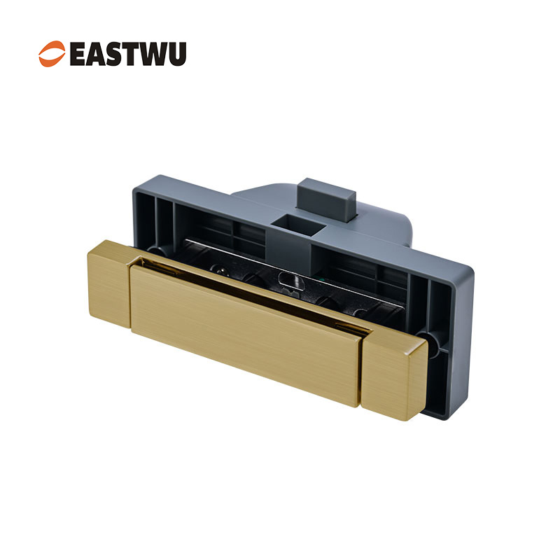 RV Cabinet & Drawer Button Lock – Titanium Wire-Drawing Aluminum Alloy Rectangular Push Latch (2026 New) | Worldwide RV Parts