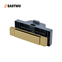 RV Cabinet & Drawer Button Lock – Titanium Wire-Drawing Aluminum Alloy Rectangular Push Latch (2026 New) | Worldwide RV Parts