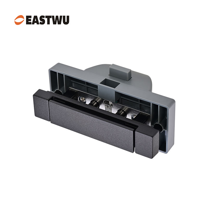 RV Cabinet & Drawer Button Lock – Frosted Matte Black Aluminum Alloy Rectangular Push Latch (2026 New) | Worldwide RV Parts
