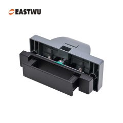 RV Cabinet & Drawer Button Lock – Frosted Matte Black Aluminum Alloy Rectangular Push Latch (2026 New) | Worldwide RV Parts