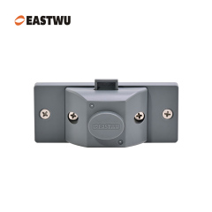 RV Cabinet & Drawer Button Lock – Frosted Matte Black Aluminum Alloy Rectangular Push Latch (2026 New) | Worldwide RV Parts