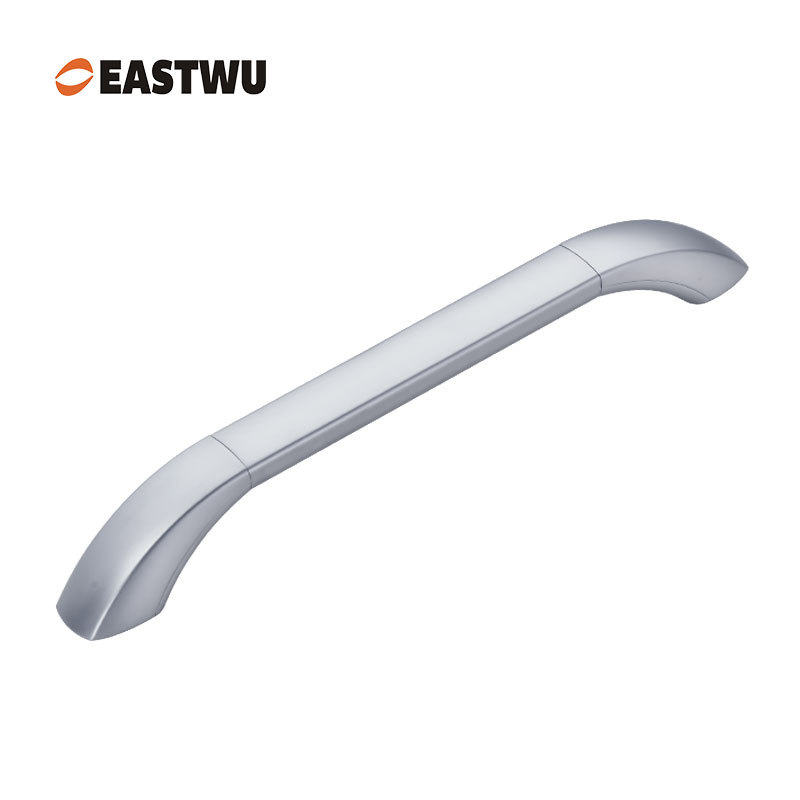Small Size 250mm Silver Full Metal RV Exterior Door Handle