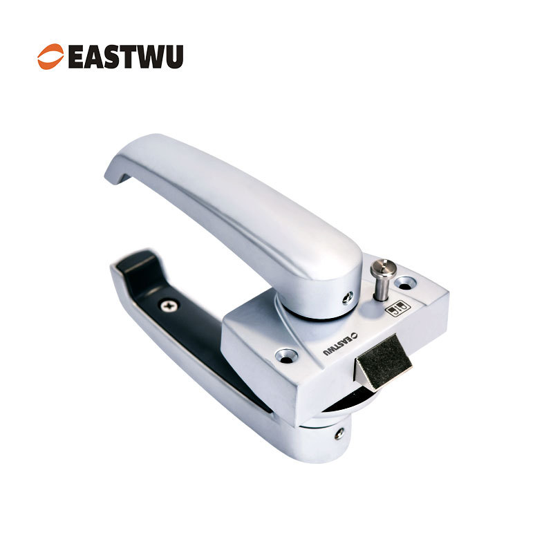 Pearl Chrome RV Bathroom Door Lock – Lightweight Aluminum Alloy Washroom Lock