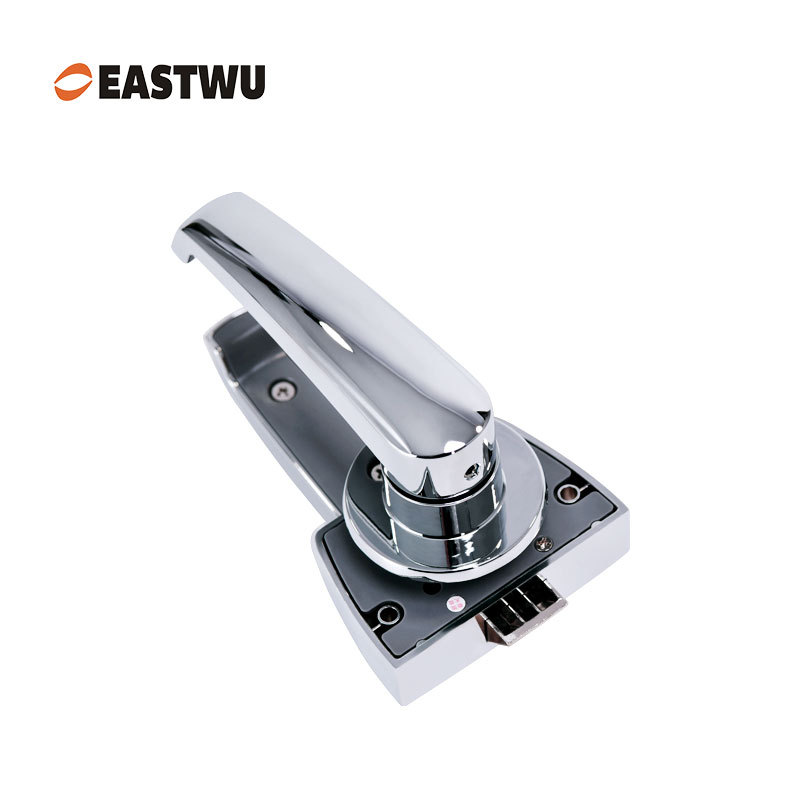 Chrome RV Bathroom Door Lock – Lightweight Aluminum Alloy Washroom Lock