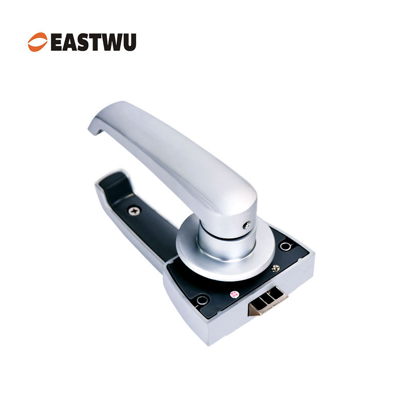 Pearl Chrome RV Bathroom Door Lock – Lightweight Aluminum Alloy Washroom Lock
