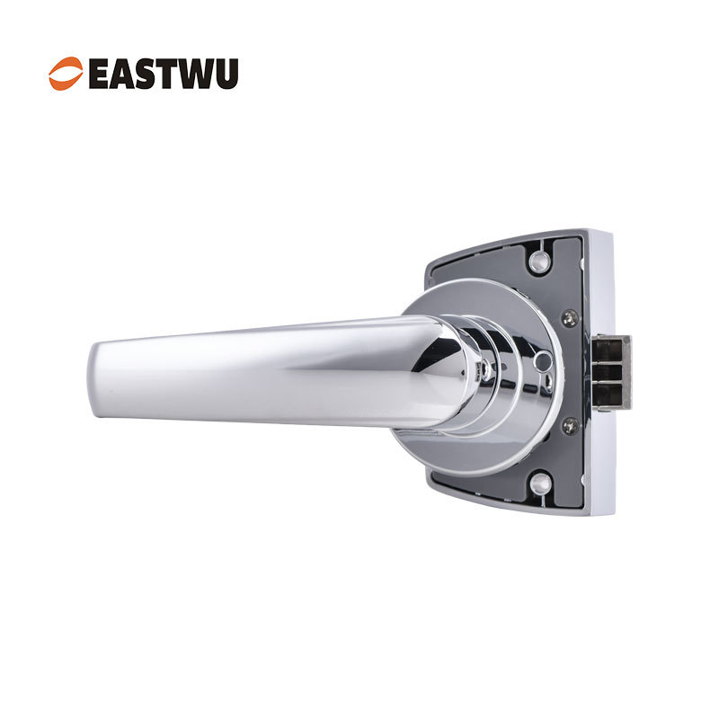 Chrome RV Bathroom Door Lock – Lightweight Aluminum Alloy Washroom Lock