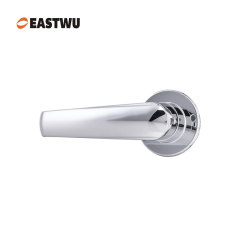 Chrome 3-Point RV Toilet Door Lock – Lightweight Aluminum Alloy Caravan Washroom Lock