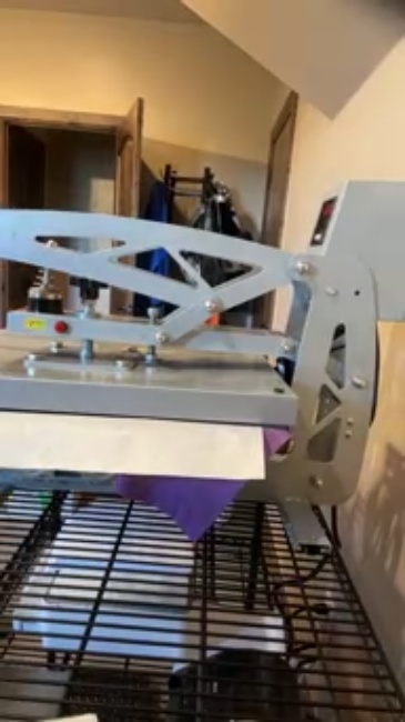 16x24 Auto Open Dual Heat Press Machine, Semi-Automatic T-Shirt Press, 110V 2000W Large Format Heat Press Machine for Commercial Professional DTF / Sublimation and  Transfer