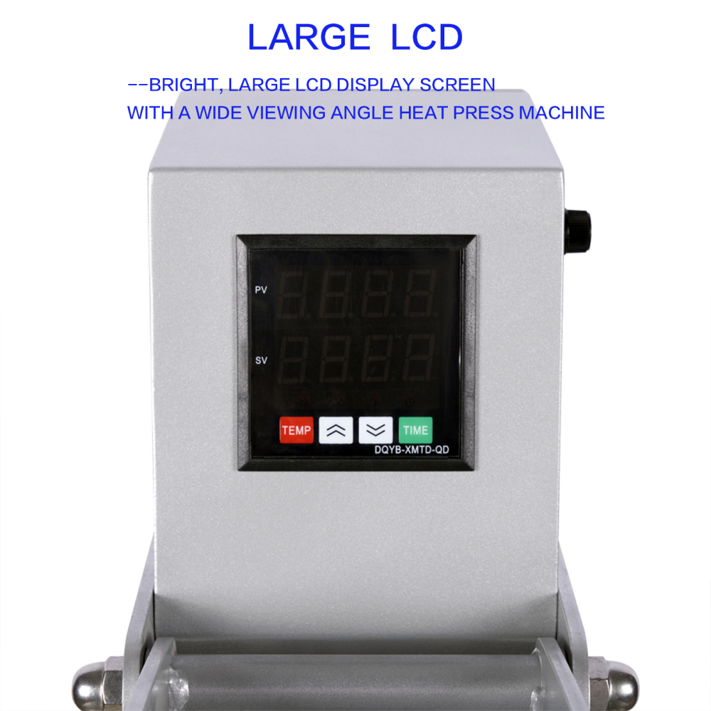 16x24 Auto Open Dual Heat Press Machine, Semi-Automatic T-Shirt Press, 110V 2000W Large Format Heat Press Machine for Commercial Professional DTF / Sublimation and  Transfer