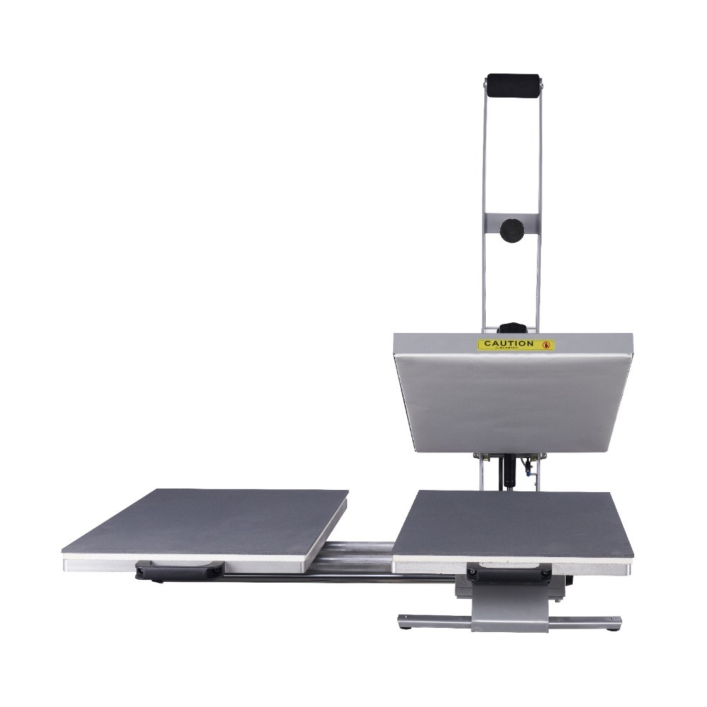 16x24 Auto Open Dual Heat Press Machine, Semi-Automatic T-Shirt Press, 110V 2000W Large Format Heat Press Machine for Commercial Professional DTF / Sublimation and  Transfer