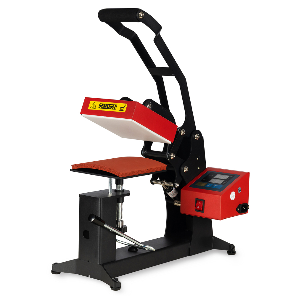 3-in-1 Mini Heat Press Machine - Digital Control 500W for Labels, Hats, Mugs, DIY Craft