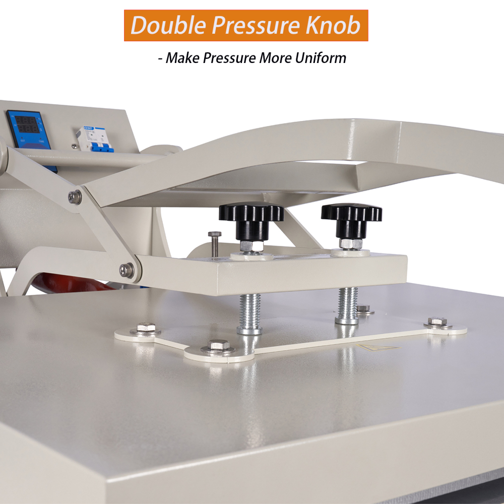 24x32 Heat Press Machine: Commercial Large Format T-Shirt DTF Printing, Fabric Transfer, Sublimation - 4500W, 110V, Professional Grade  (No Plug)