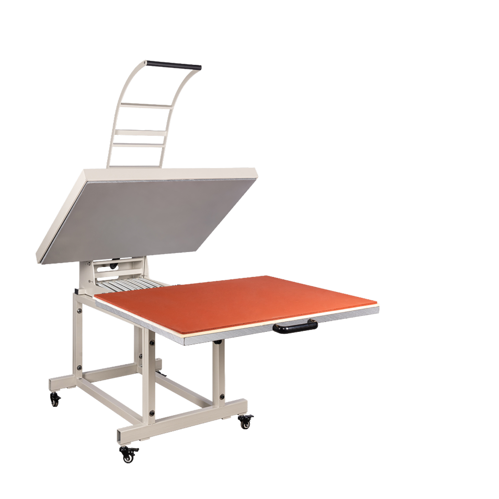32x40 Inch Clamshell Heat Press Machine: Large Format Digital Control Sliding Design for T-Shirts, Textiles, Business Use (220V, 8000W)