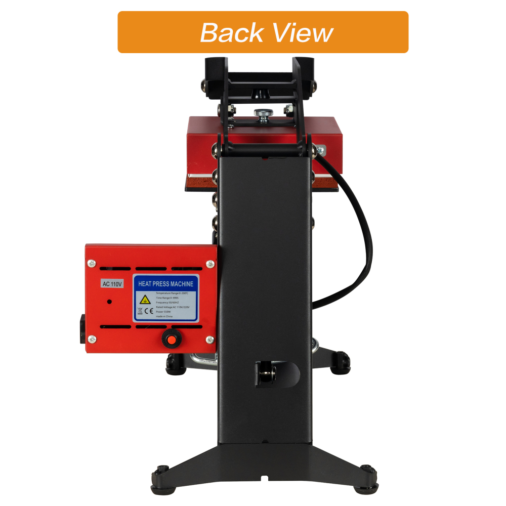 3-in-1 Mini Heat Press Machine - Digital Control 500W for Labels, Hats, Mugs, DIY Craft