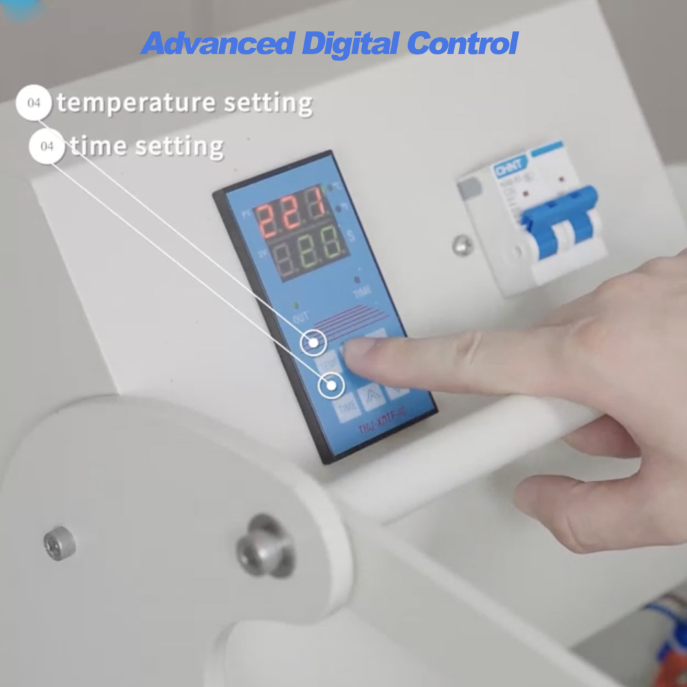 24x32 Heat Press Machine: Commercial Large Format T-Shirt DTF Printing, Fabric Transfer, Sublimation - 4500W, 110V, Professional Grade  (No Plug)