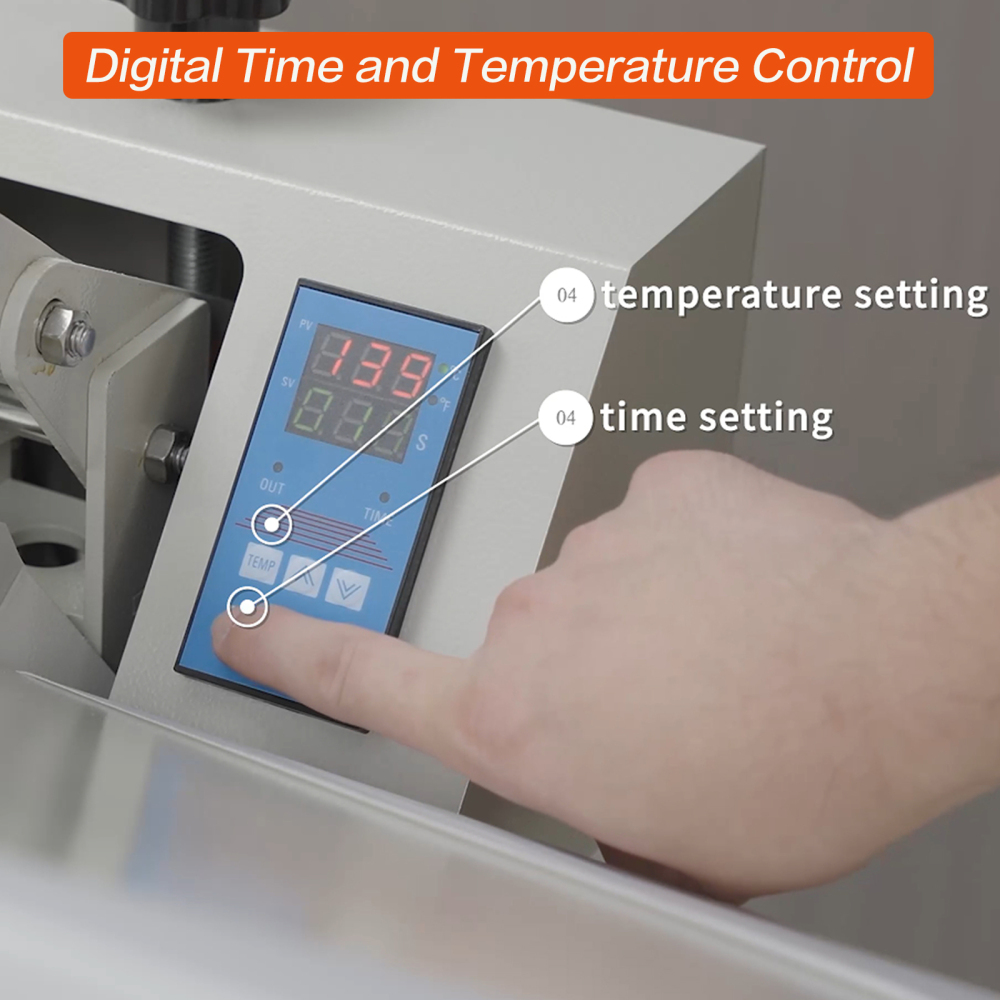 改运费16x32 Heat Press Machine: Digital Control, 2600W Manual Clamshell for T-Shirts, DTF, Vinyl, Large Format Sublimation Printing  7 Key Selling Points: