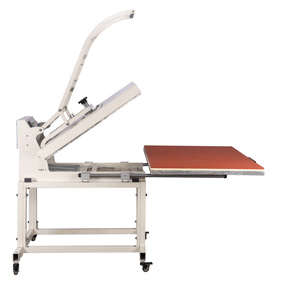 32x40 Inch Clamshell Heat Press Machine: Large Format Digital Control Sliding Design for T-Shirts, Textiles, Business Use (220V, 8000W)