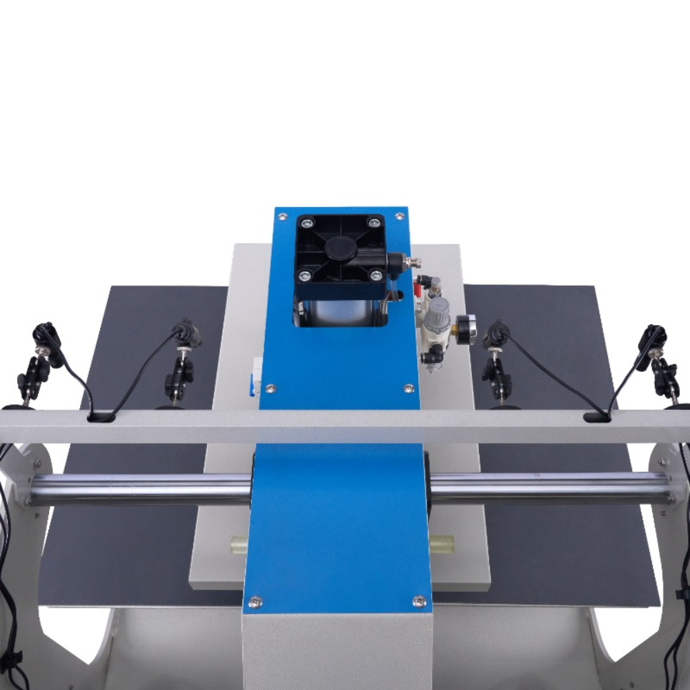 Professional Laser Positioning System for 16x24 Heat Press - Industrial Grade Double Station Alignment Tool with Precise Localization for Fabric Cutting & Garment Processing (31.89" Length)