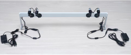 Professional Laser Positioning System for 16x24 Heat Press - Industrial Grade Double Station Alignment Tool with Precise Localization for Fabric Cutting & Garment Processing (31.89" Length)