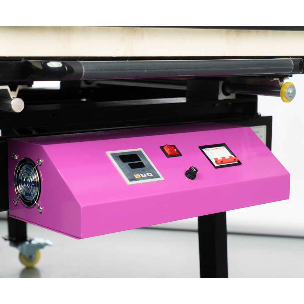 Large Heat Press 40x48in: Clamshell Heat Press Machine for Textiles - Manual Operation, Digital Control, Sliding Design, 240V 3P, Ideal for Business Customers (40x48 240v (No Plug))