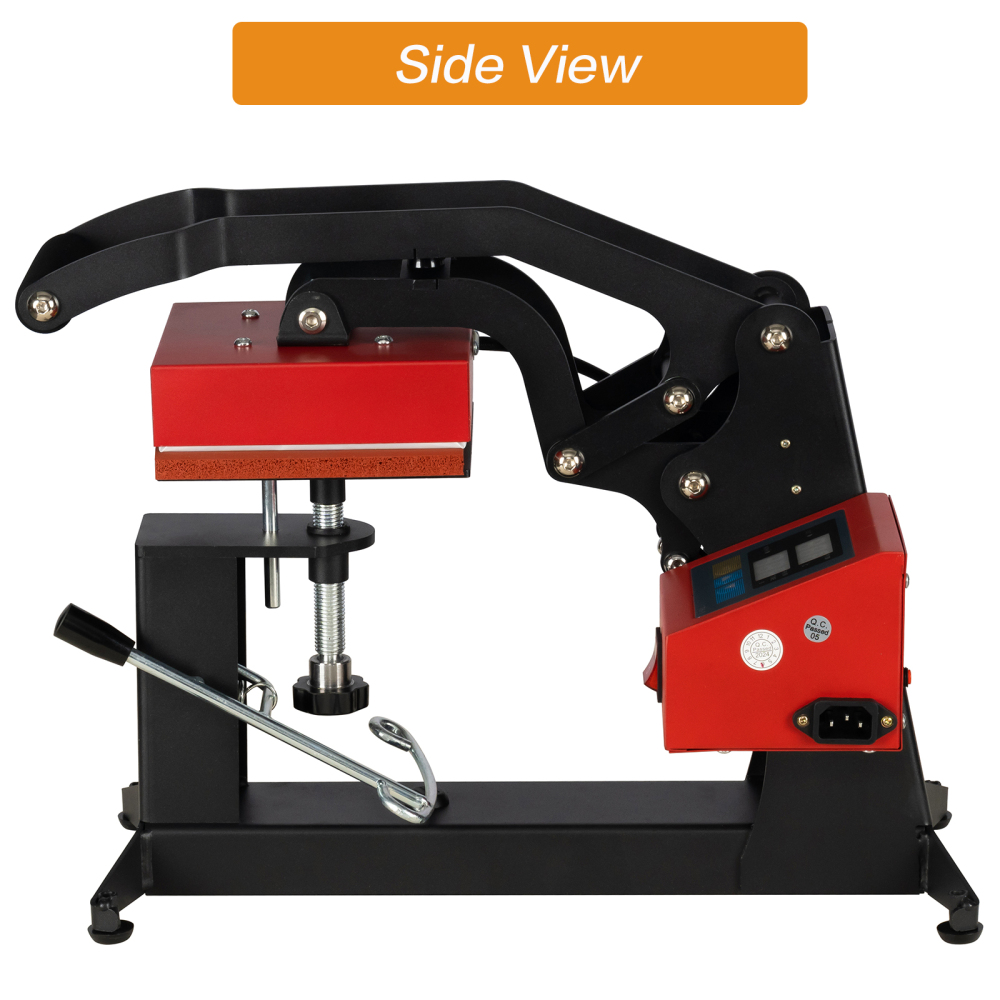 3-in-1 Mini Heat Press Machine - Digital Control 500W for Labels, Hats, Mugs, DIY Craft