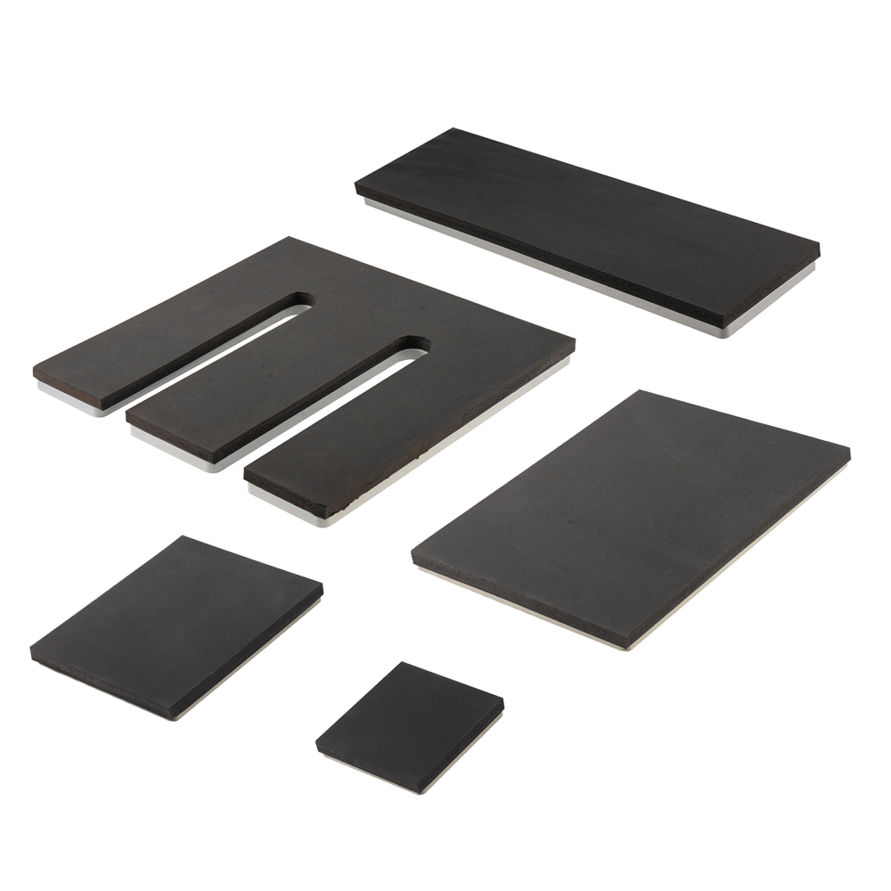 5 sets Interchangeable Lower  Platen(13.78" x 15.75",11" x 15",8" x 10",6" x 20"and6" x 6"). for 16x24 and 16x20 Pneumatic Dual Plate Heat Press Machine