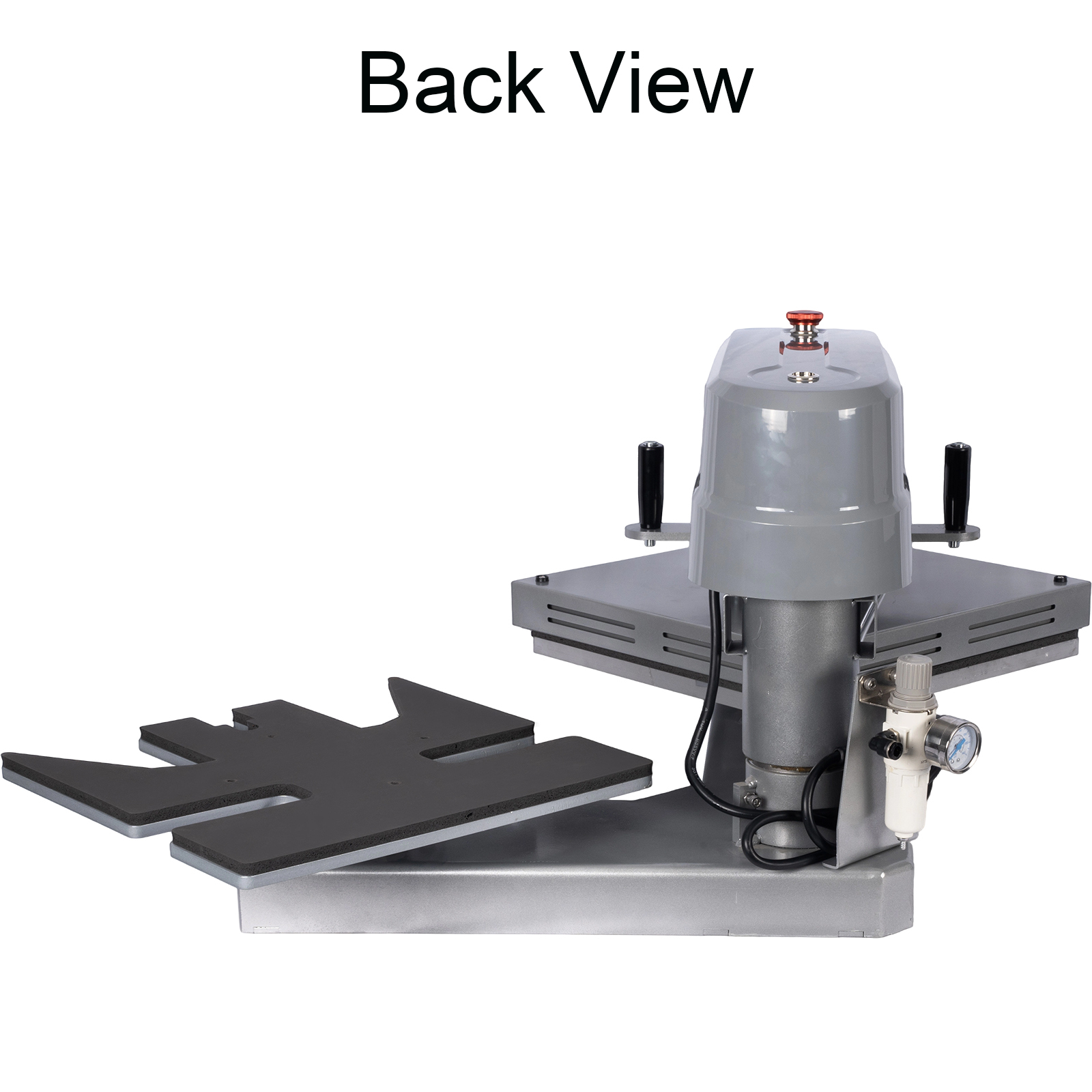 110V 16x16 Pneumatic Dual‑Station Heat Press Machine with 6‑Gallon Oil‑Free Air Compressor – Double Platen Swing‑Away Sublimation Press with Digital Auto Pressure Control & 3 Interchangeable Plates for T‑Shirts, Shoes, Sleeves, Vinyl, and DTF Printing
