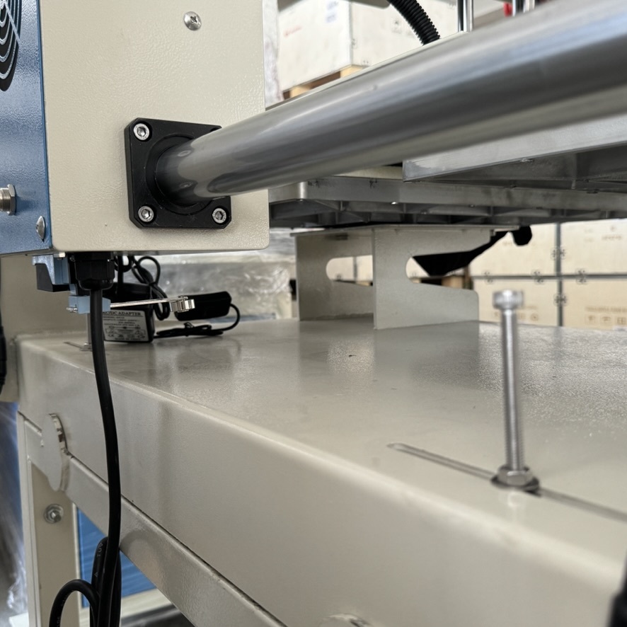 WUMSTOT 16x24 pneumatic dual Heat Press Machine（No Infrared Positioning) and 8 Gallon Air Compressor