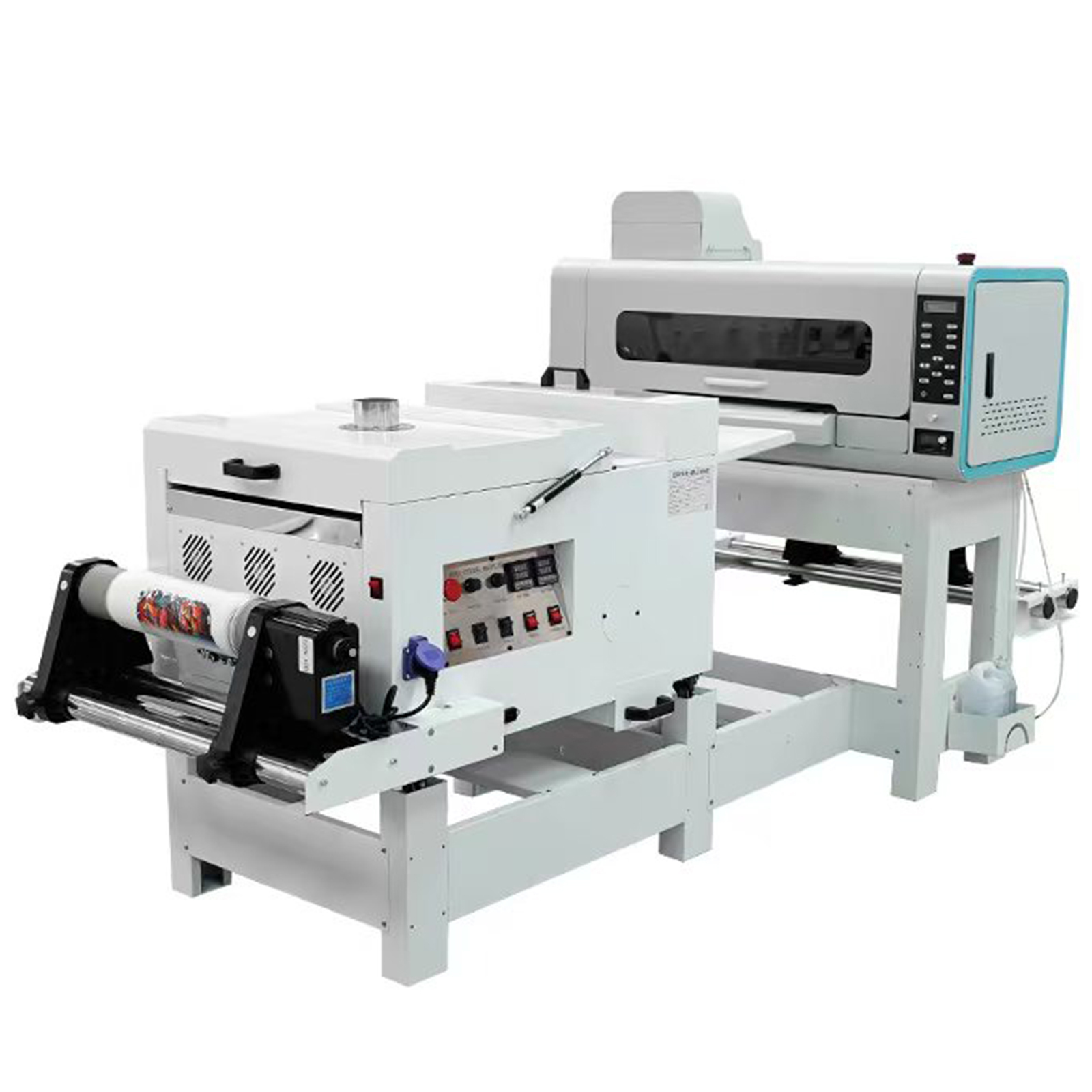 17" (42cm) Commercial DTF Printer with Dual Epson I1600-A1 Heads, White Ink Circulation, and Shaker System – CMYK+W Direct to Film Printing for All Fabrics, T-Shirts, Hoodies, and Custom Apparel
