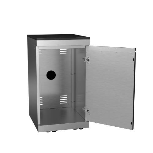 Right Open Storage Cabinet Stainless Steel
