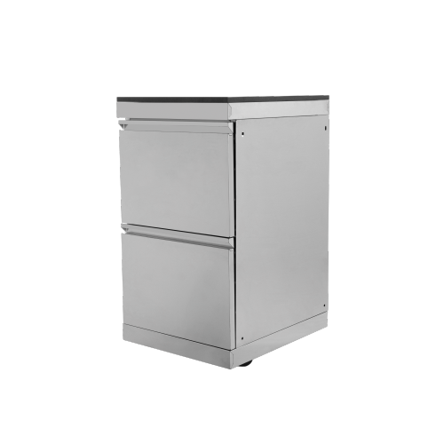 Double Drawer Storage Cabinet
