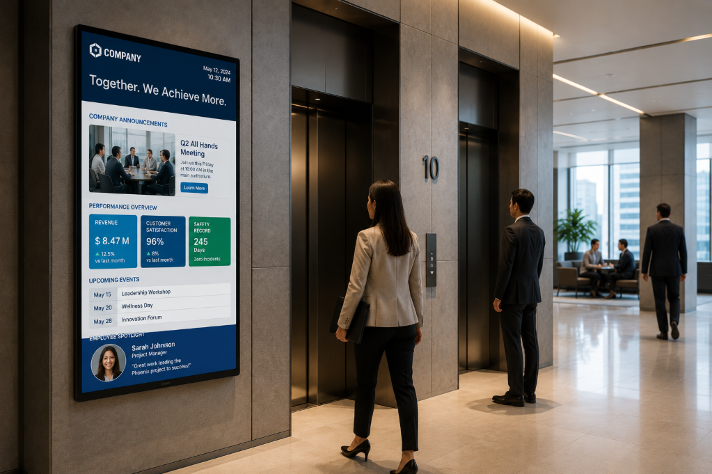 Commercial LED display solutions for modern retail environments