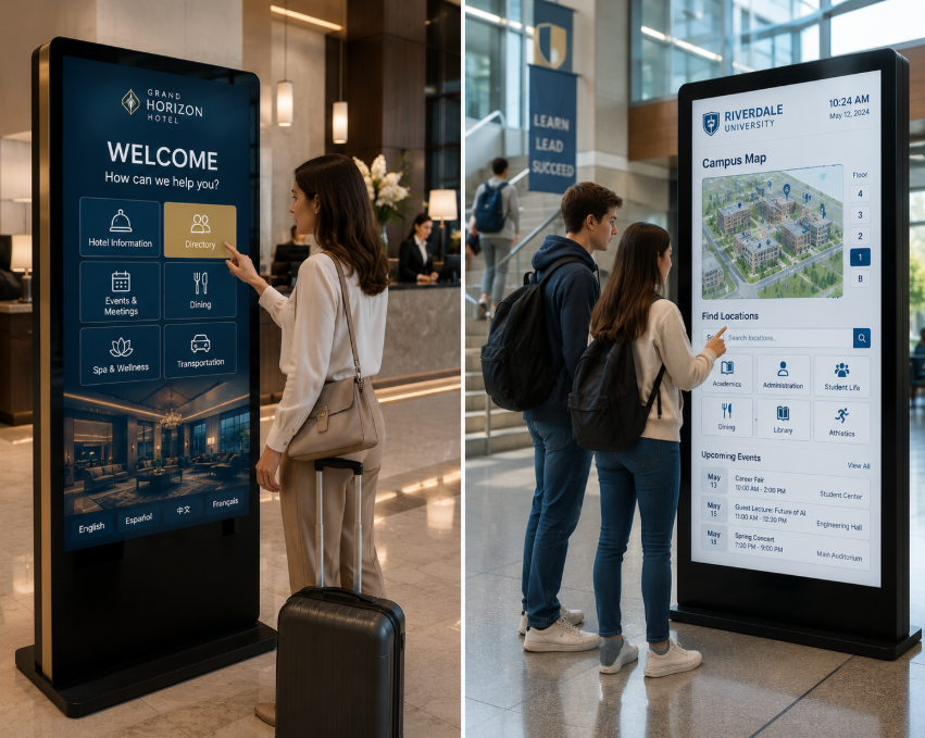 Commercial LED display solutions for modern retail environments