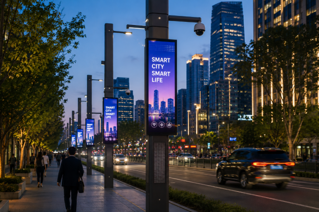 Commercial LED display solutions for modern retail environments