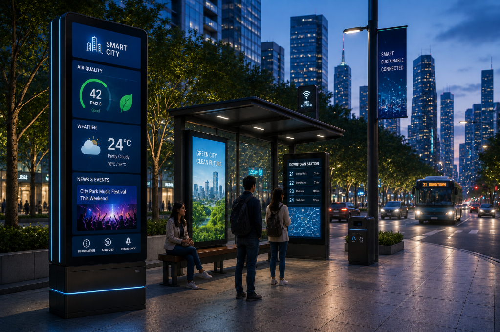 Commercial LED display solutions for modern retail environments