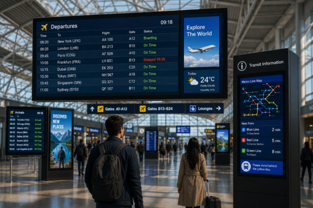 Commercial LED display solutions for modern retail environments