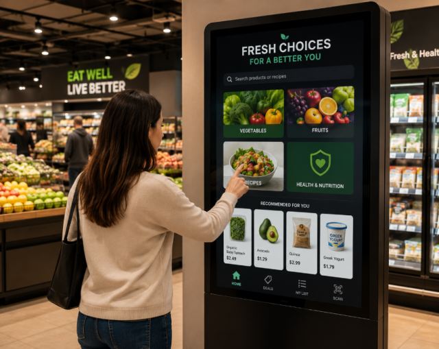 Commercial LED display solutions for modern retail environments