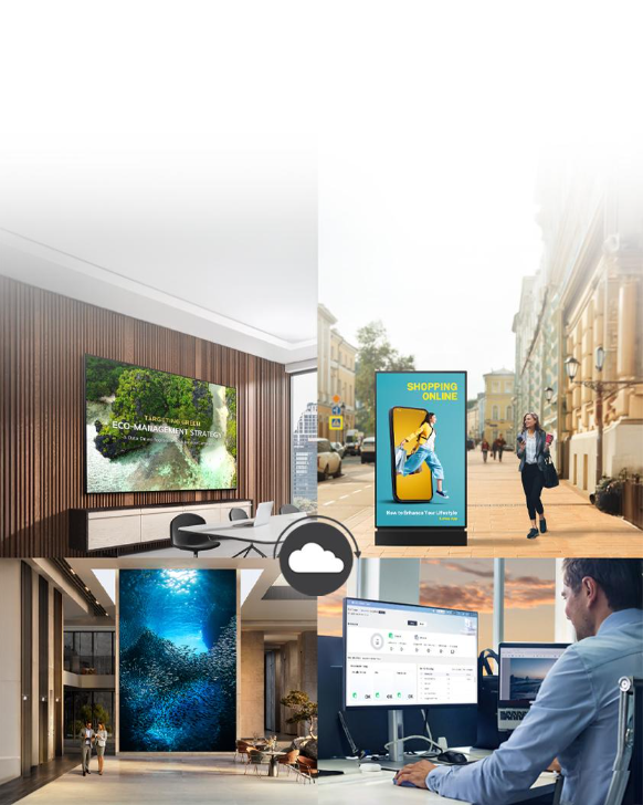 Commercial LED display solutions for modern retail environments
