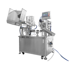 Máquina automática de llenado y sellado de tubos