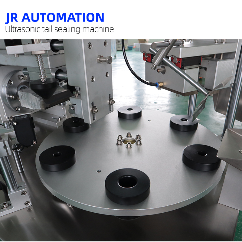 Semi-automatic ultrasonic tail sealing machine