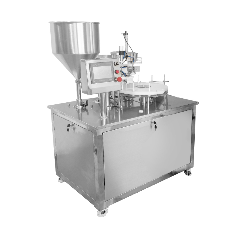 Semi-automatic gynecological gel filling machine