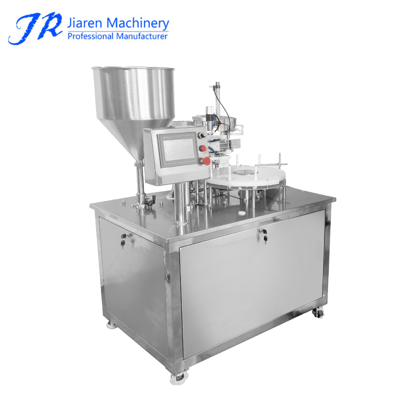 Semi-automatic gynecological gel filling machine