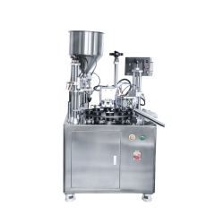Ultrasonic filling and sealing machine