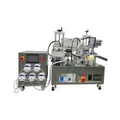 Pipe strip filling and sealing machine
