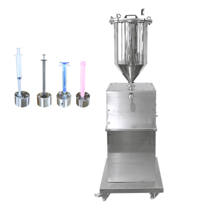 Vertical pressurized filling machine