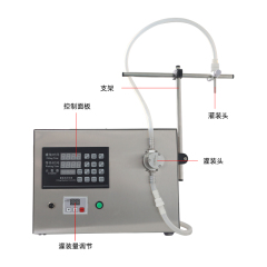 Single-head magnetic pump filling machine
