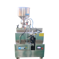 Ultrasonic filling and sealing machine