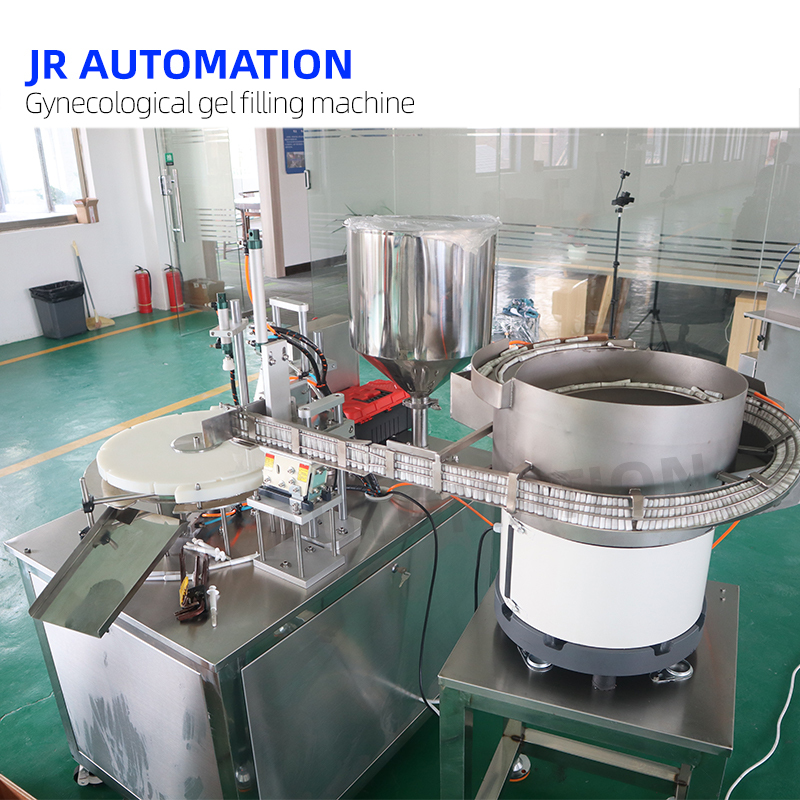 Semi-automatic gynecological gel filling machine