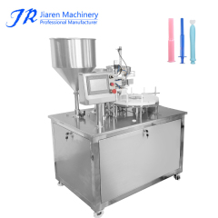 Semi-automatic gynecological gel filling machine