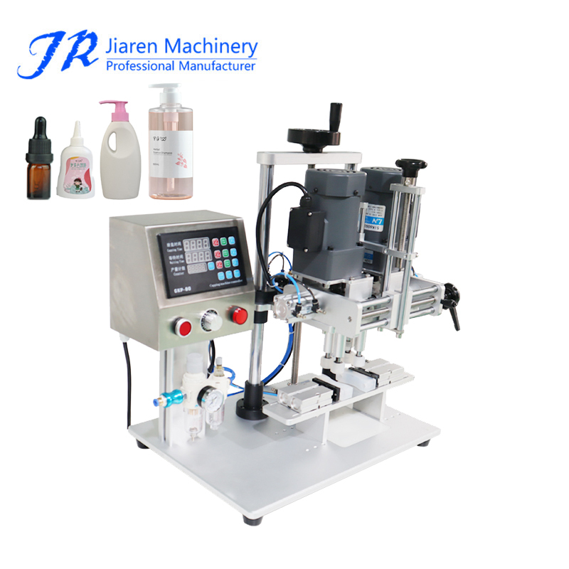 Semi-automatic capping machine